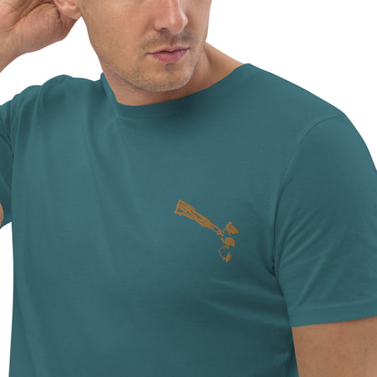 T-shirt unisexe en coton bio Brodé Bandeau Corse - Ochju Ochju Stargazer / S Ochju T-shirt unisexe en coton bio Brodé Bandeau Corse