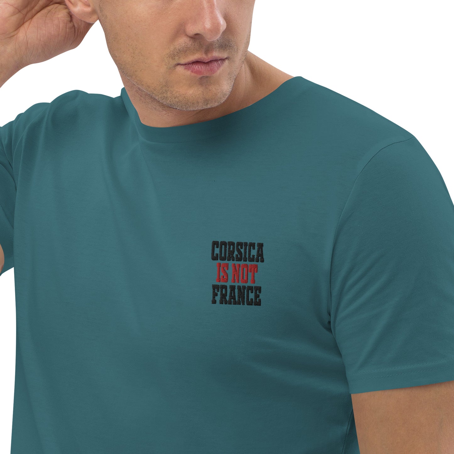 T-shirt unisexe en coton bio Corsica is not France - Ochju Ochju Stargazer / S Ochju T-shirt unisexe en coton bio Corsica is not France