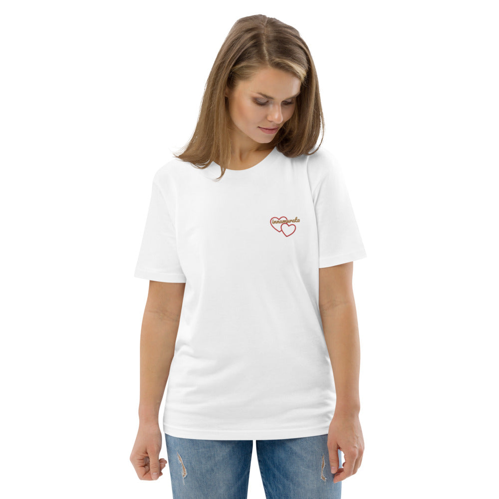 T-shirt unisexe en coton bio Innamurata (Amoureuse) - Ochju Ochju Ochju T-shirt unisexe en coton bio Innamurata (Amoureuse)