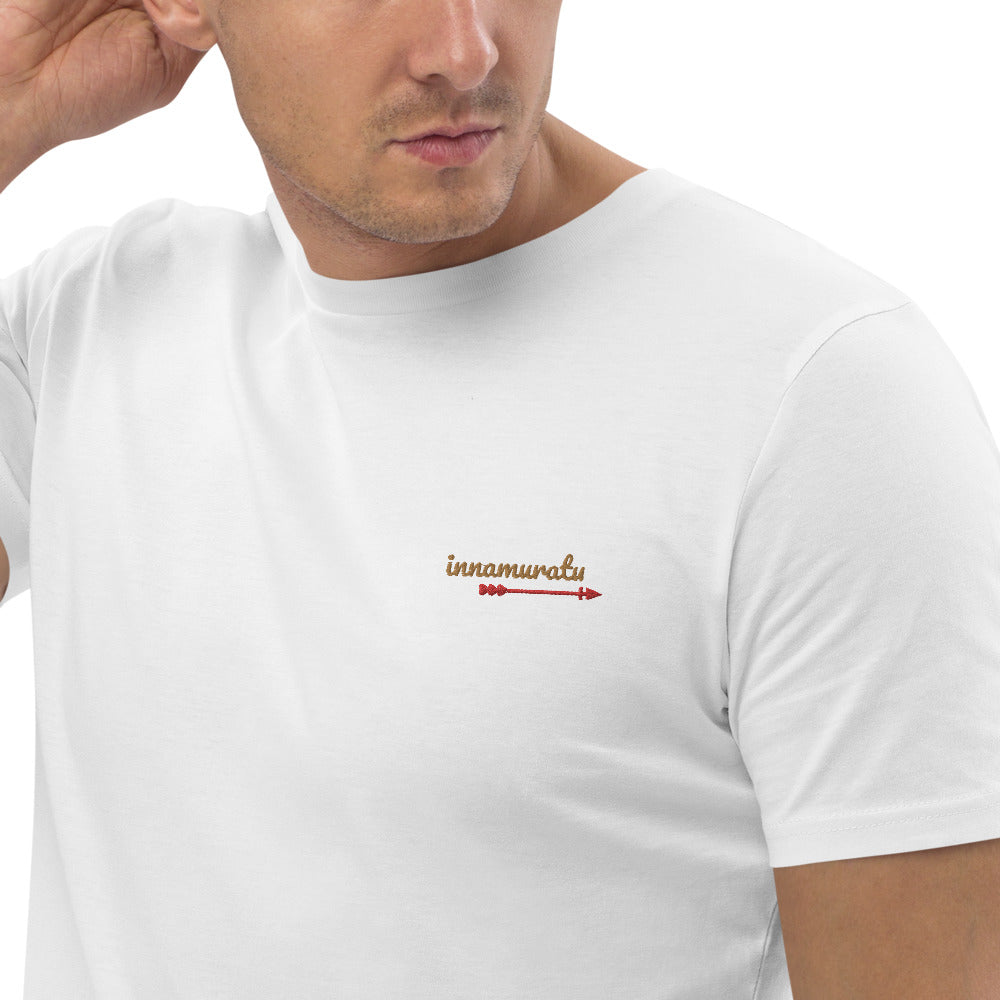 T-shirt unisexe en coton bio Innamuratu (Amoureux) - Ochju Ochju Blanc / S Ochju T-shirt unisexe en coton bio Innamuratu (Amoureux)