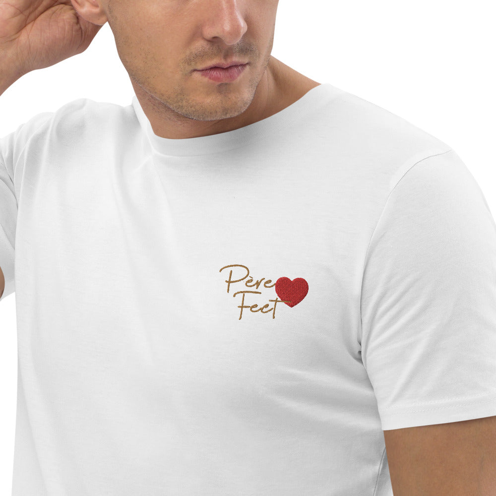 T-shirt en coton bio Père-Fect ! - Ochju Ochju Blanc / S Ochju T-shirt en coton bio Père-Fect !