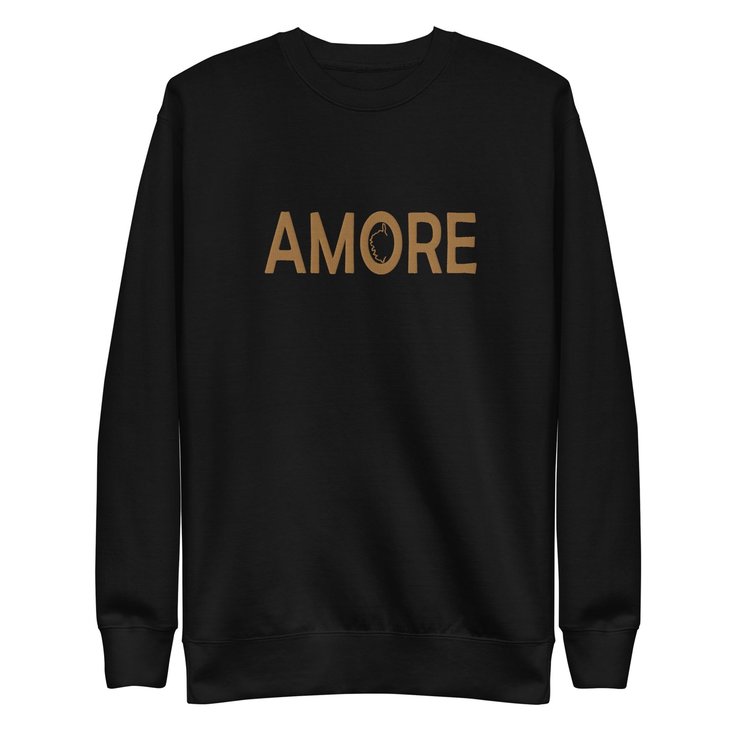 Sweatshirt premium Brodé Amore