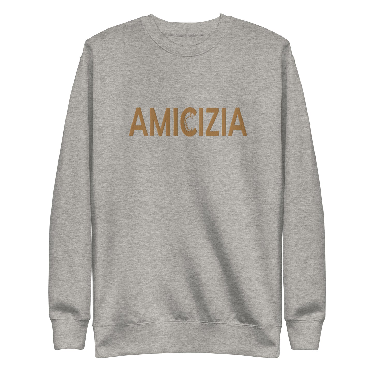 Sweatshirt premium Brodé Amicizia