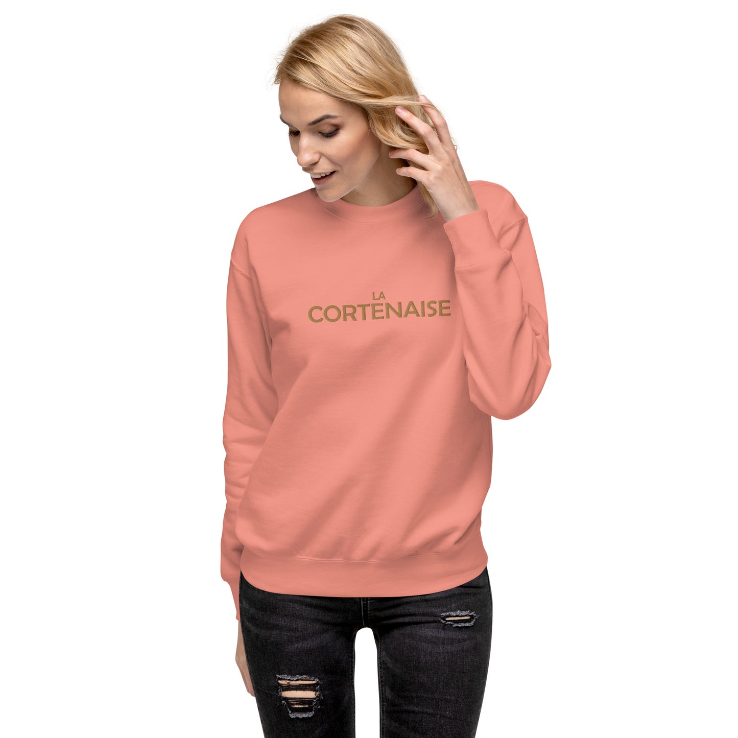 Sweatshirt premium Brodé La Cortenaise