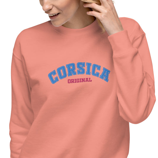 Sweatshirt premium Brodé Corsica Original
