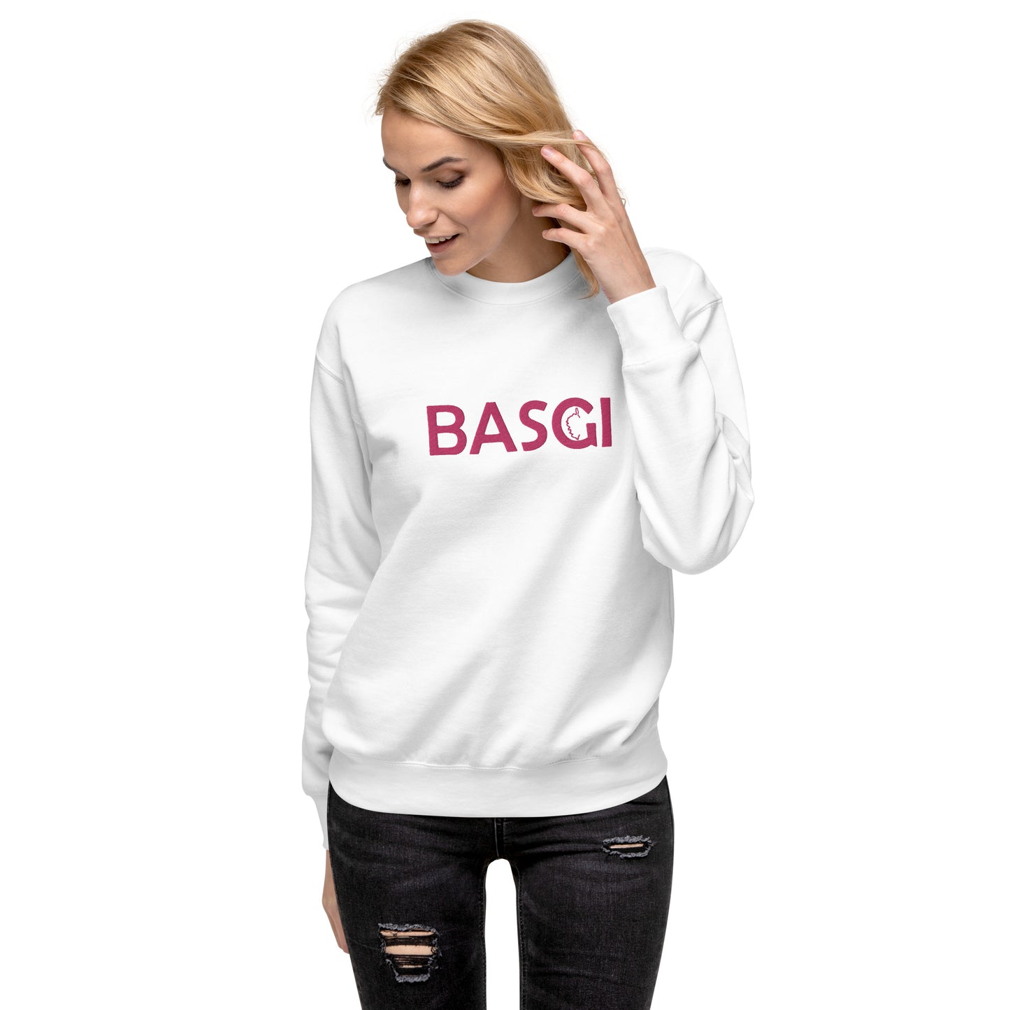 Sweatshirt premium Brodé Basgi