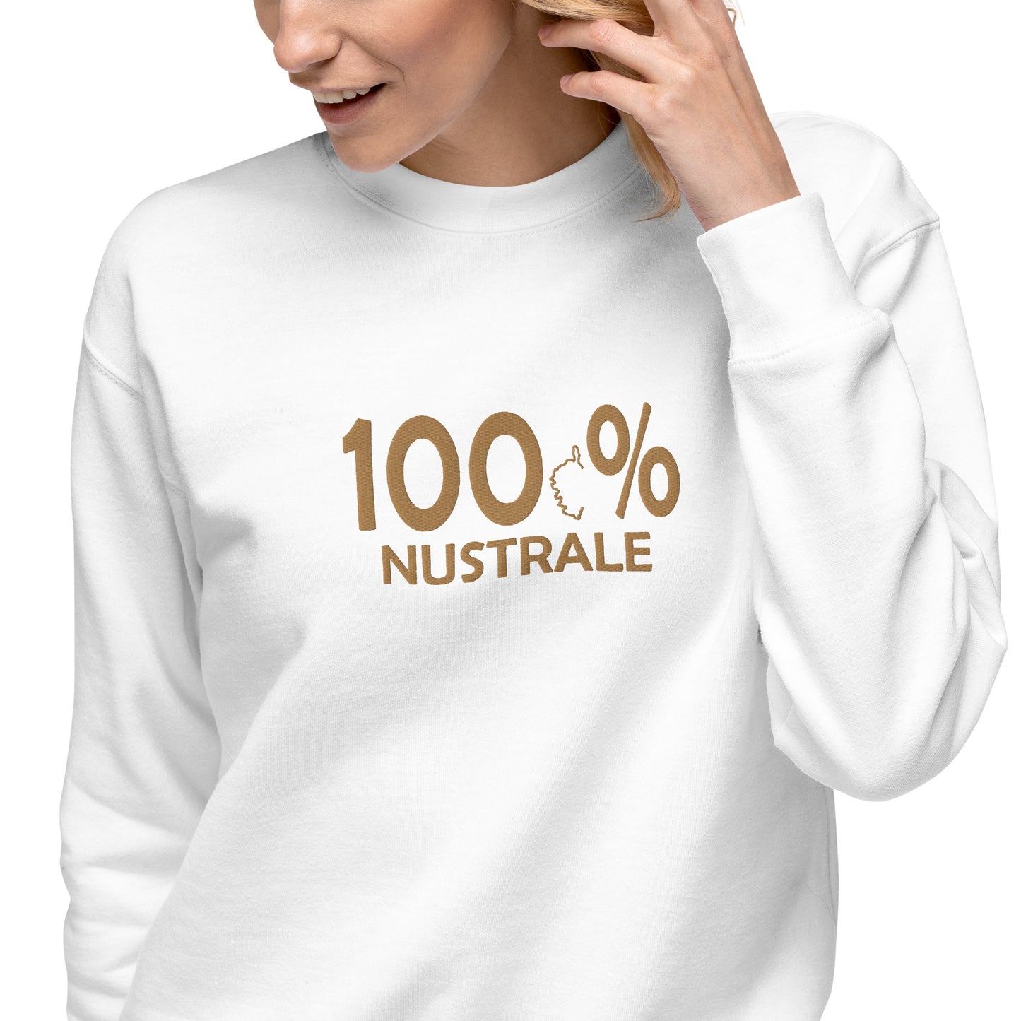 Sweatshirt premium Brodé 100% Nustrale
