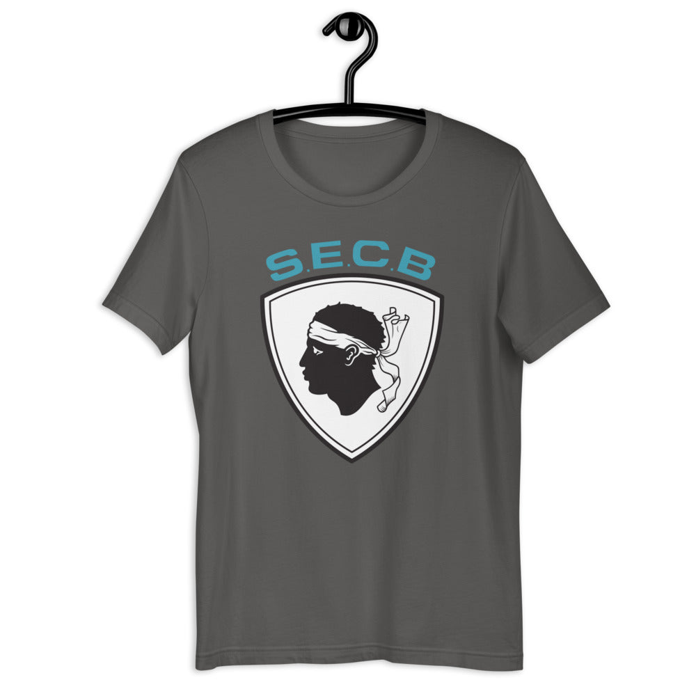 T-shirt Unisexe SEC Bastia - Ochju Ochju Gris de Payne / S Ochju T-shirt Unisexe SEC Bastia