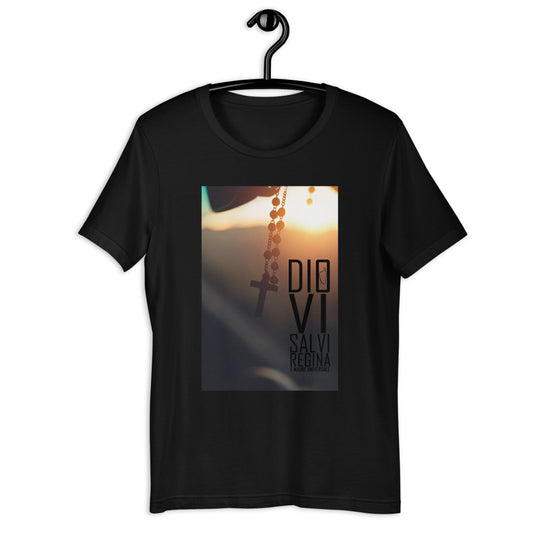 T-shirt Unisexe Dio Vi Salvi Regina - Ochju Ochju Noir / XS Ochju Souvenirs de Corse T-shirt Unisexe Dio Vi Salvi Regina