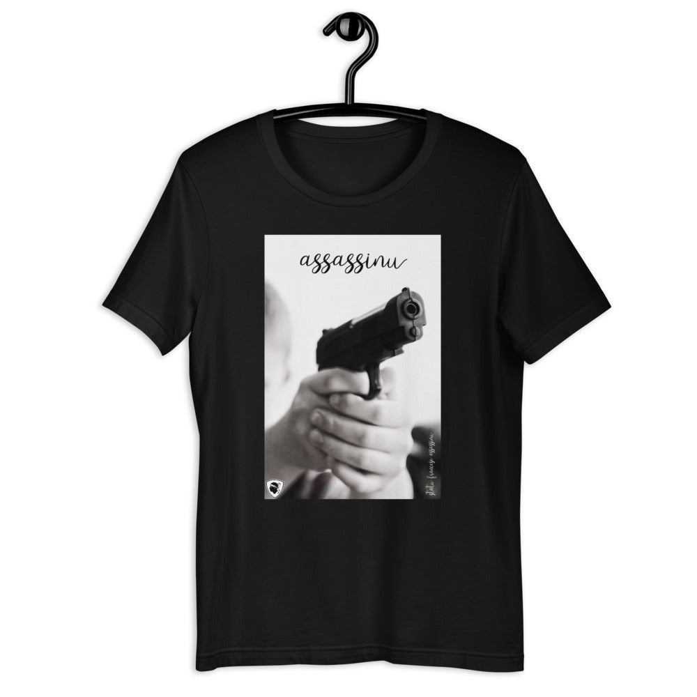 T-shirt Unisexe Assassinu ! - Ochju Ochju Noir / XS Ochju Souvenirs de Corse T-shirt Unisexe Assassinu !