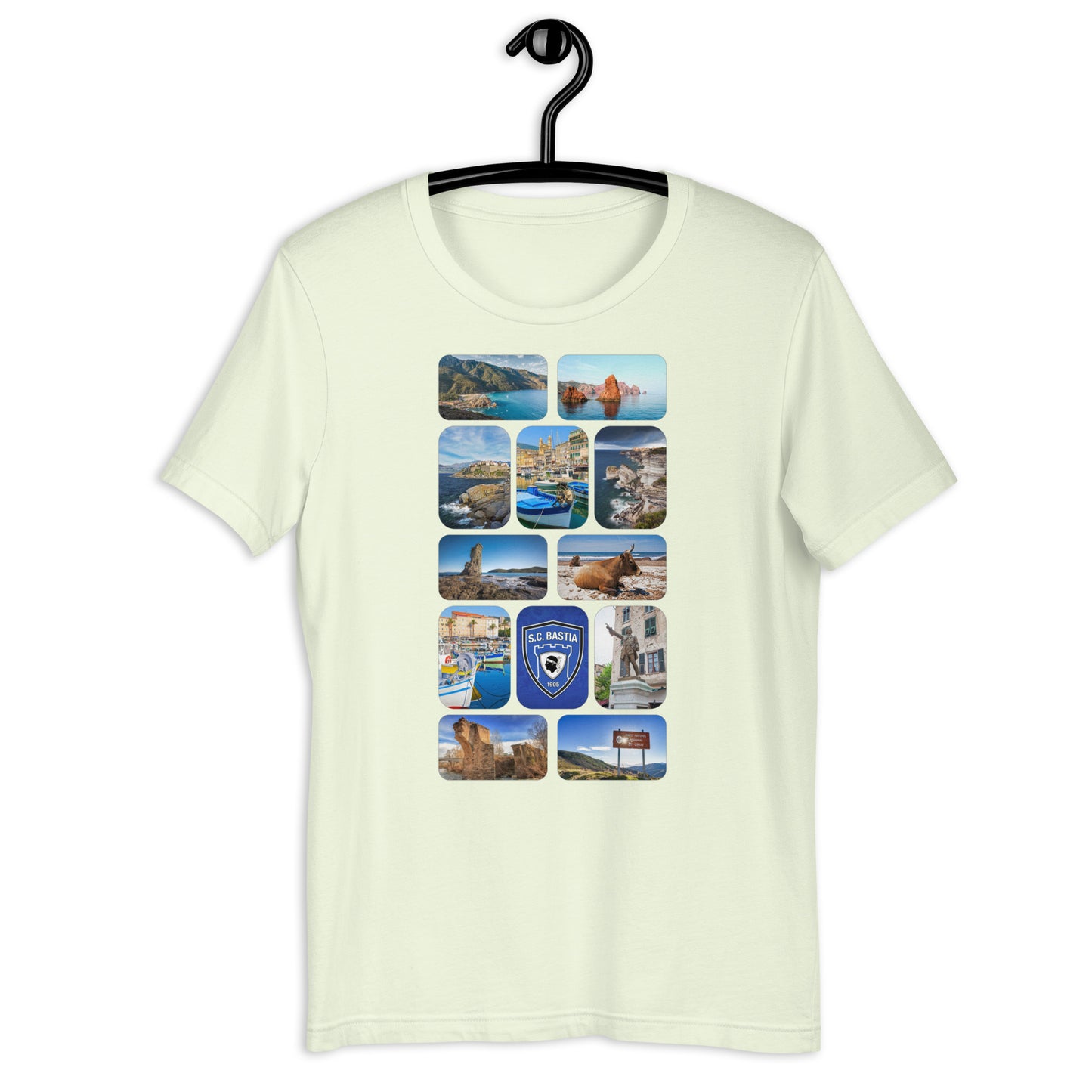 T-shirt unisexe Photos de Corse