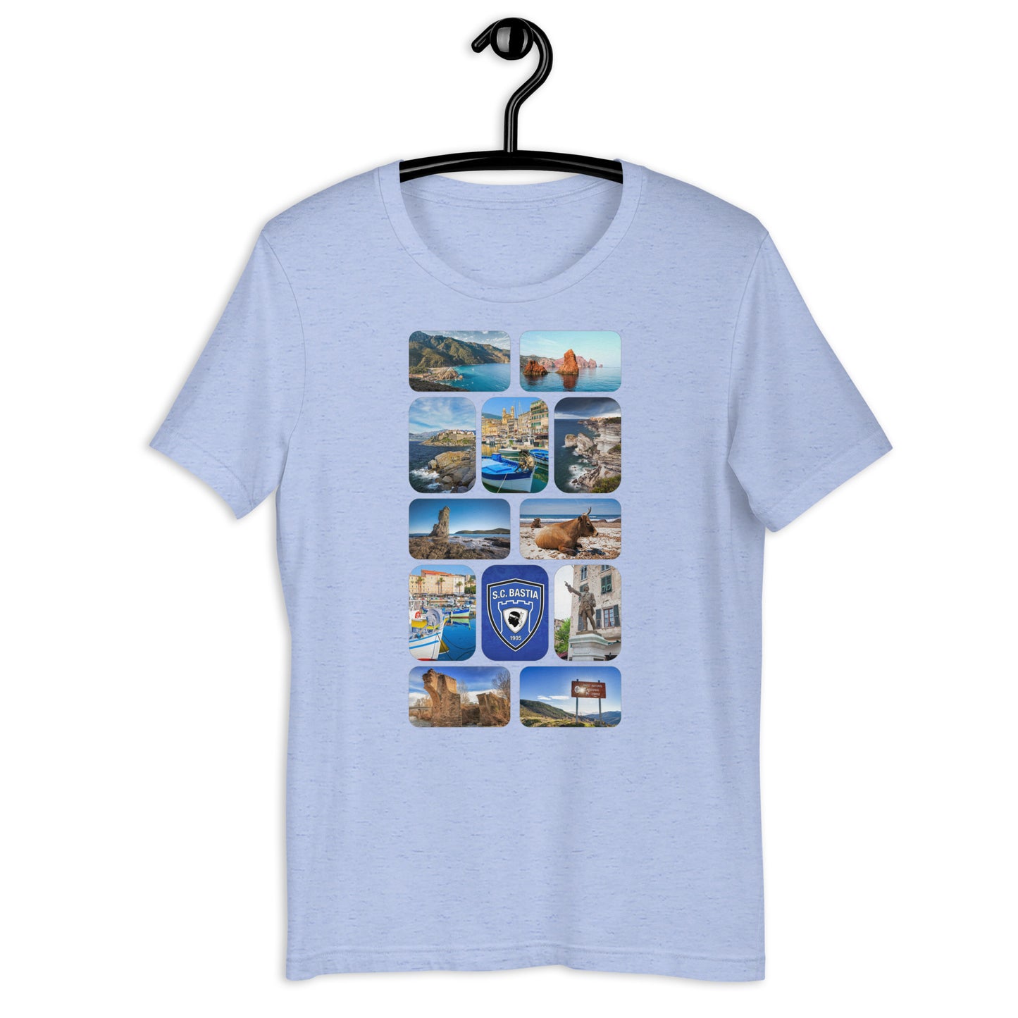 T-shirt unisexe Photos de Corse