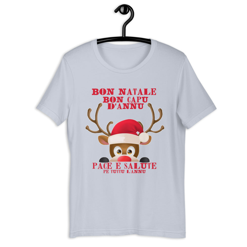 T-shirt Unisexe Bon Natale è Capu d'Annu !