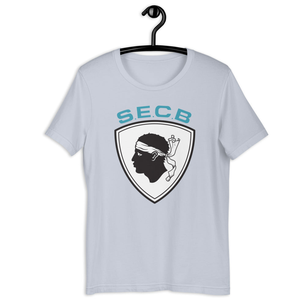 T-shirt Unisexe SEC Bastia - Ochju Ochju Bleu Clair / XS Ochju T-shirt Unisexe SEC Bastia