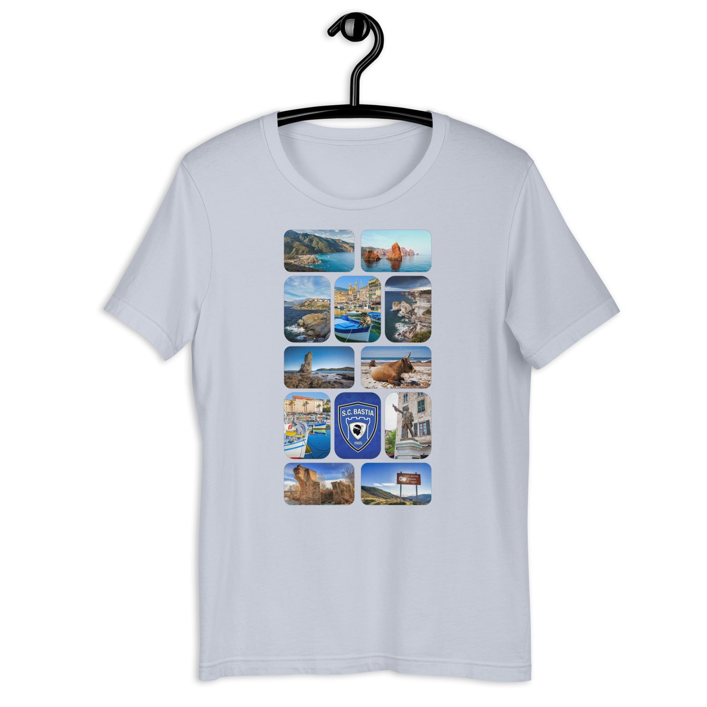 T-shirt unisexe Photos de Corse