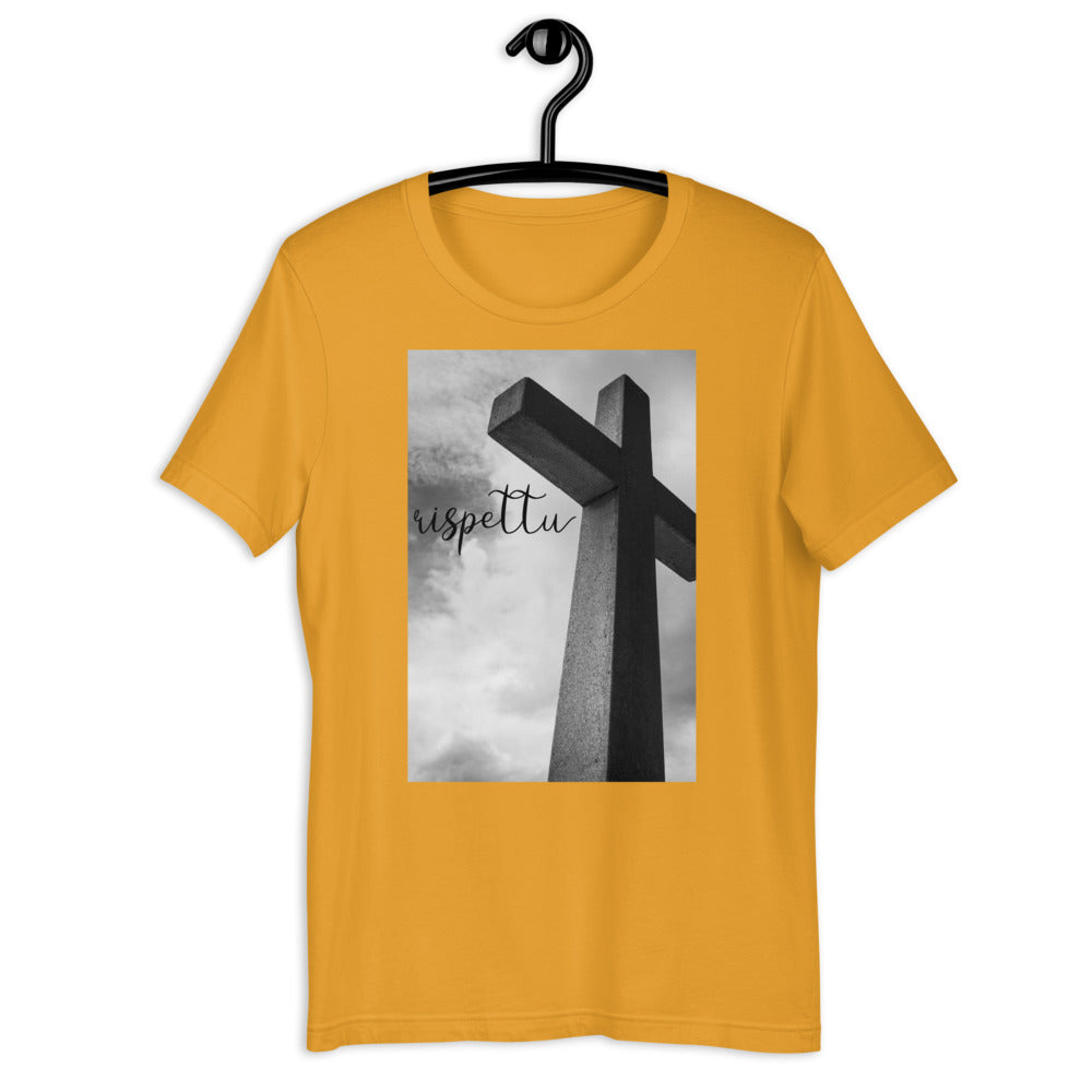 T-shirt Unisexe Rispettu - Ochju Ochju Moutarde / XS Ochju Souvenirs de Corse T-shirt Unisexe Rispettu
