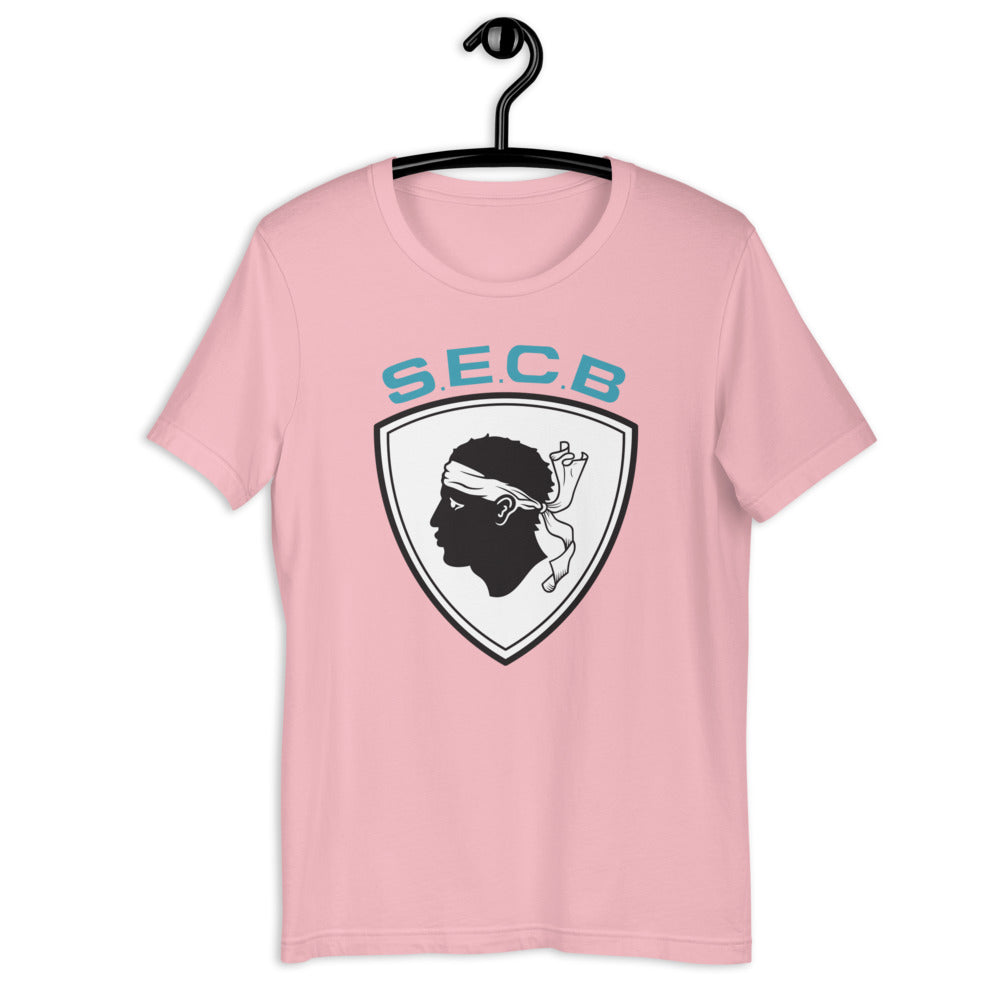 T-shirt Unisexe SEC Bastia - Ochju Ochju Rose / S Ochju T-shirt Unisexe SEC Bastia