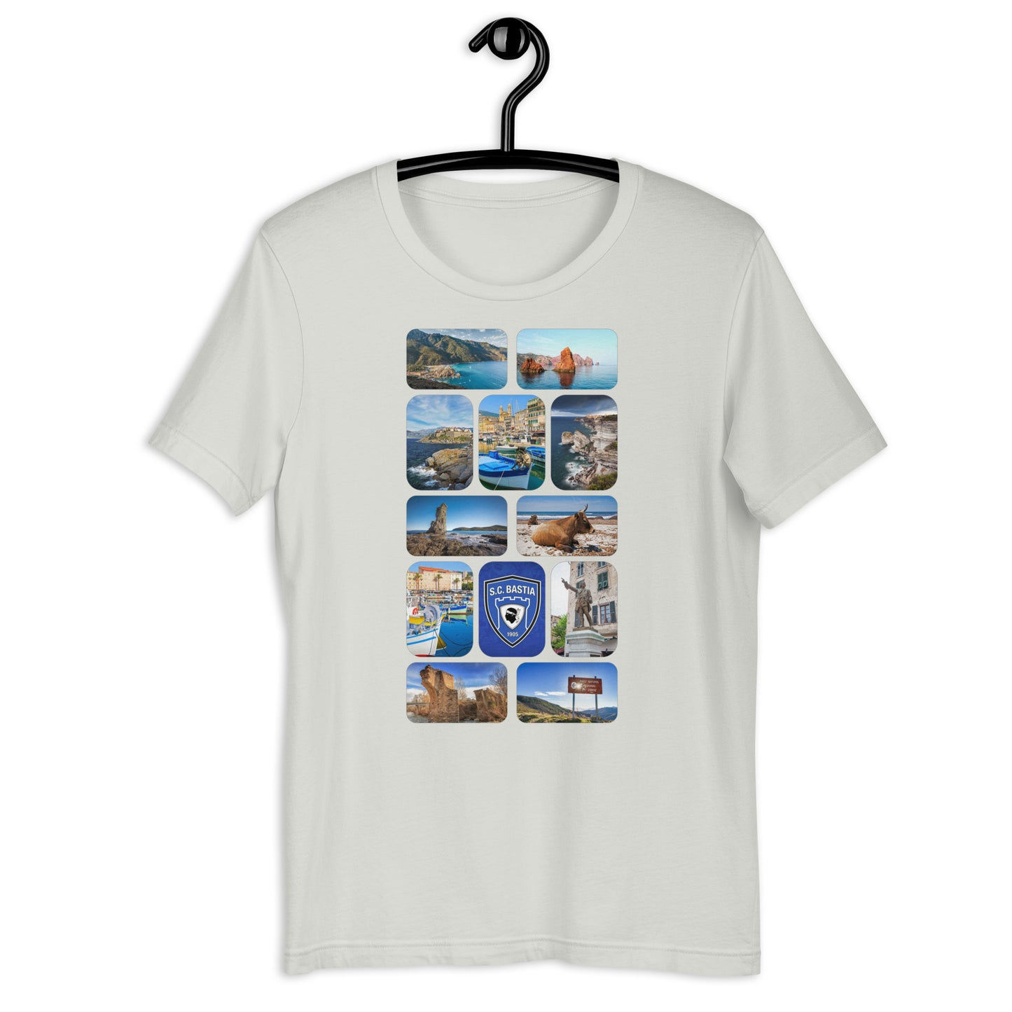 T-shirt unisexe Photos de Corse