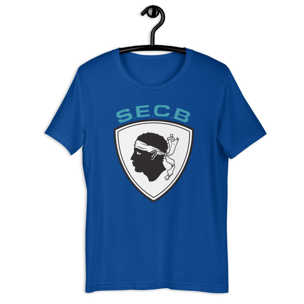 T-shirt Unisexe SEC Bastia - Ochju Ochju Bleu Roi Foncé / S Ochju T-shirt Unisexe SEC Bastia