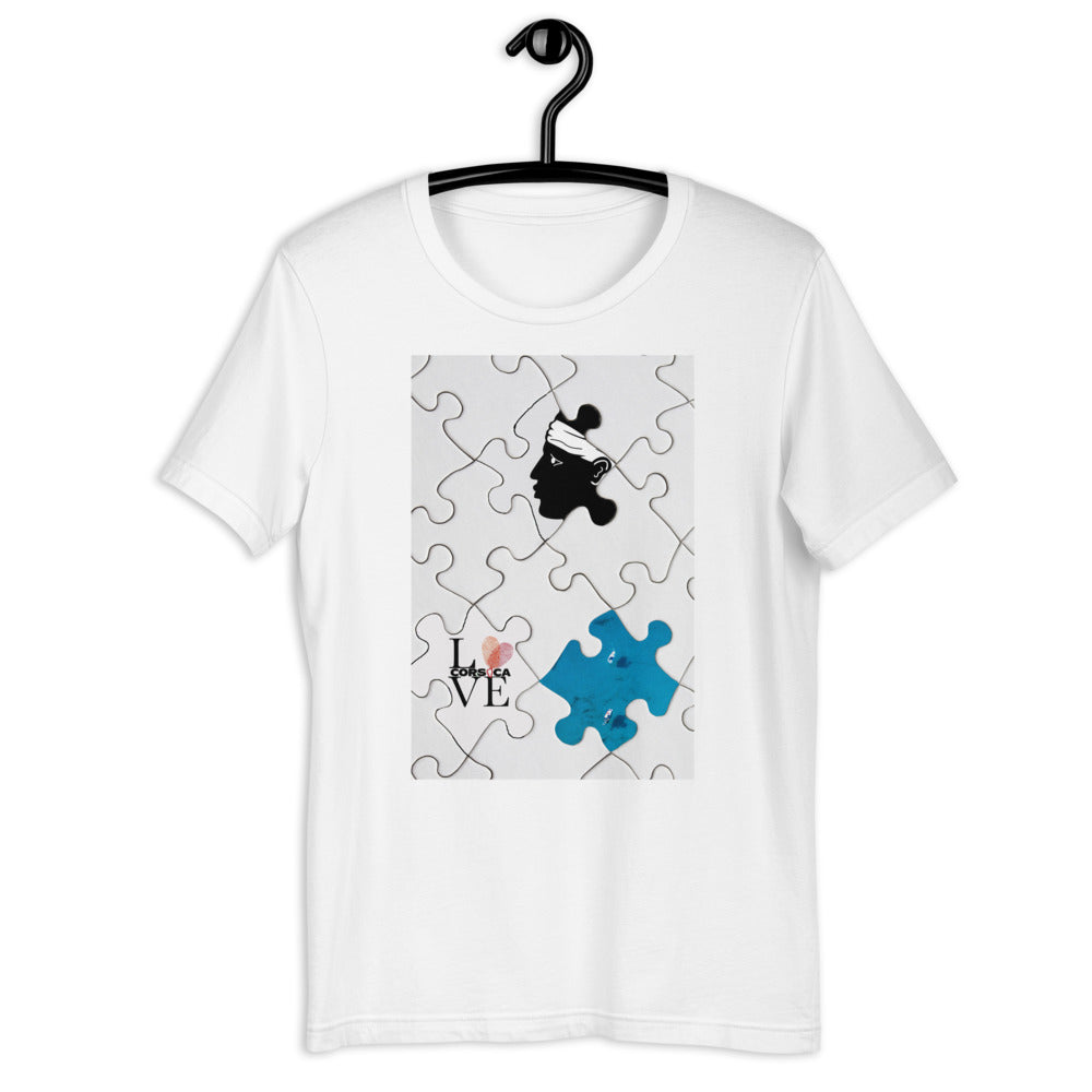T-shirt Unisexe Puzzle Corse