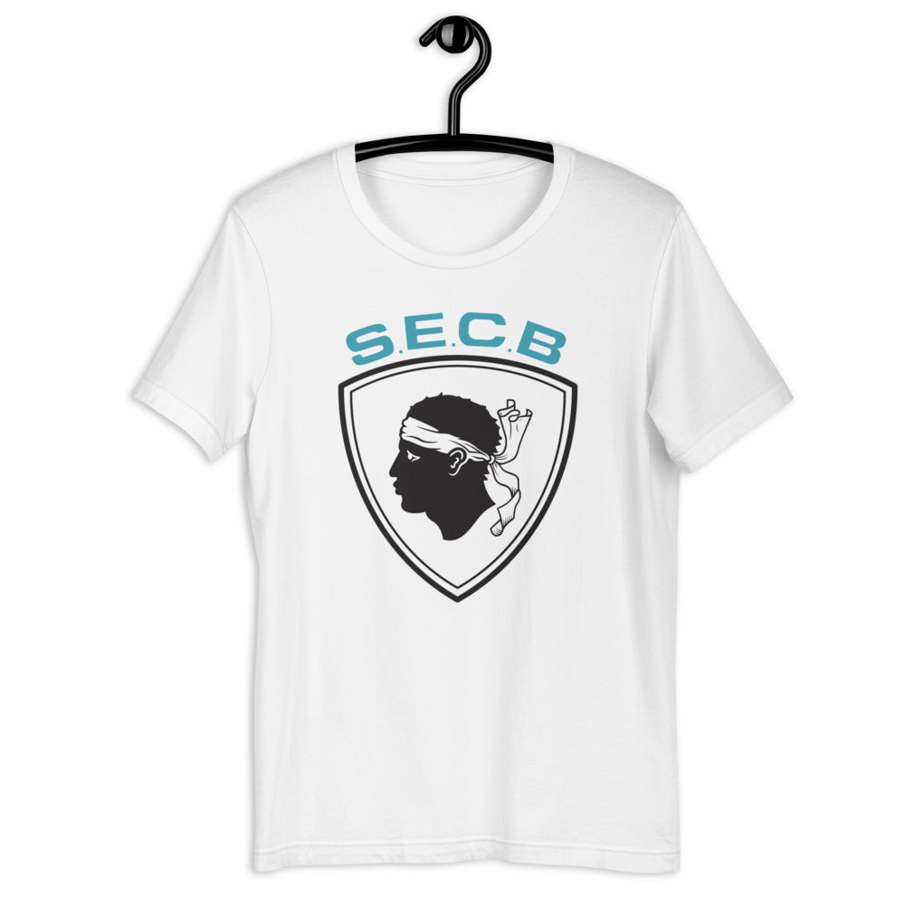 T-shirt Unisexe SEC Bastia - Ochju Ochju Blanc / XS Ochju T-shirt Unisexe SEC Bastia