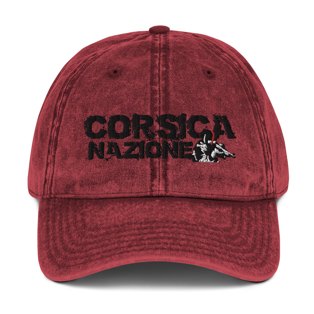 Casquette Vintage Corsica Nazione