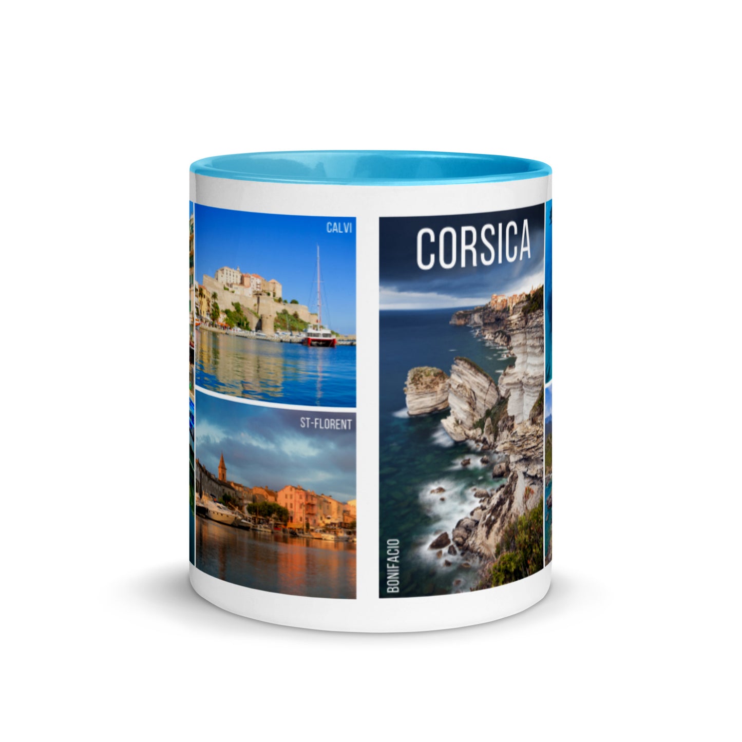 Mug à Intérieur Coloré Visuels de Corse