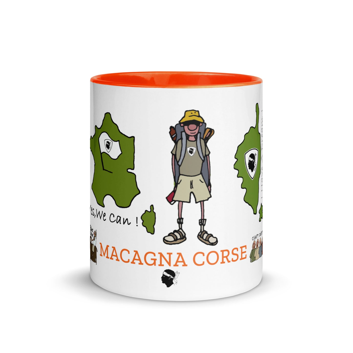 Mug à Intérieur Coloré Macagna Corse