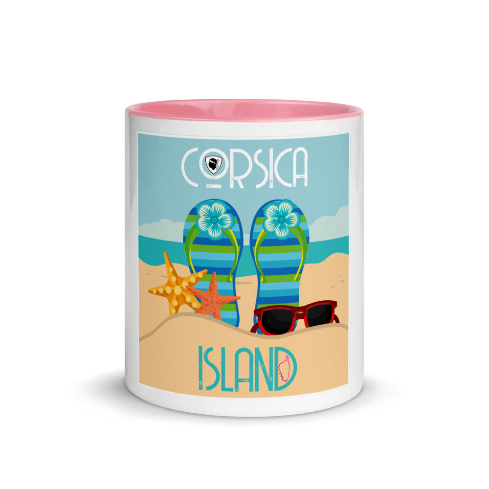 Mug Corsica à Intérieur Coloré