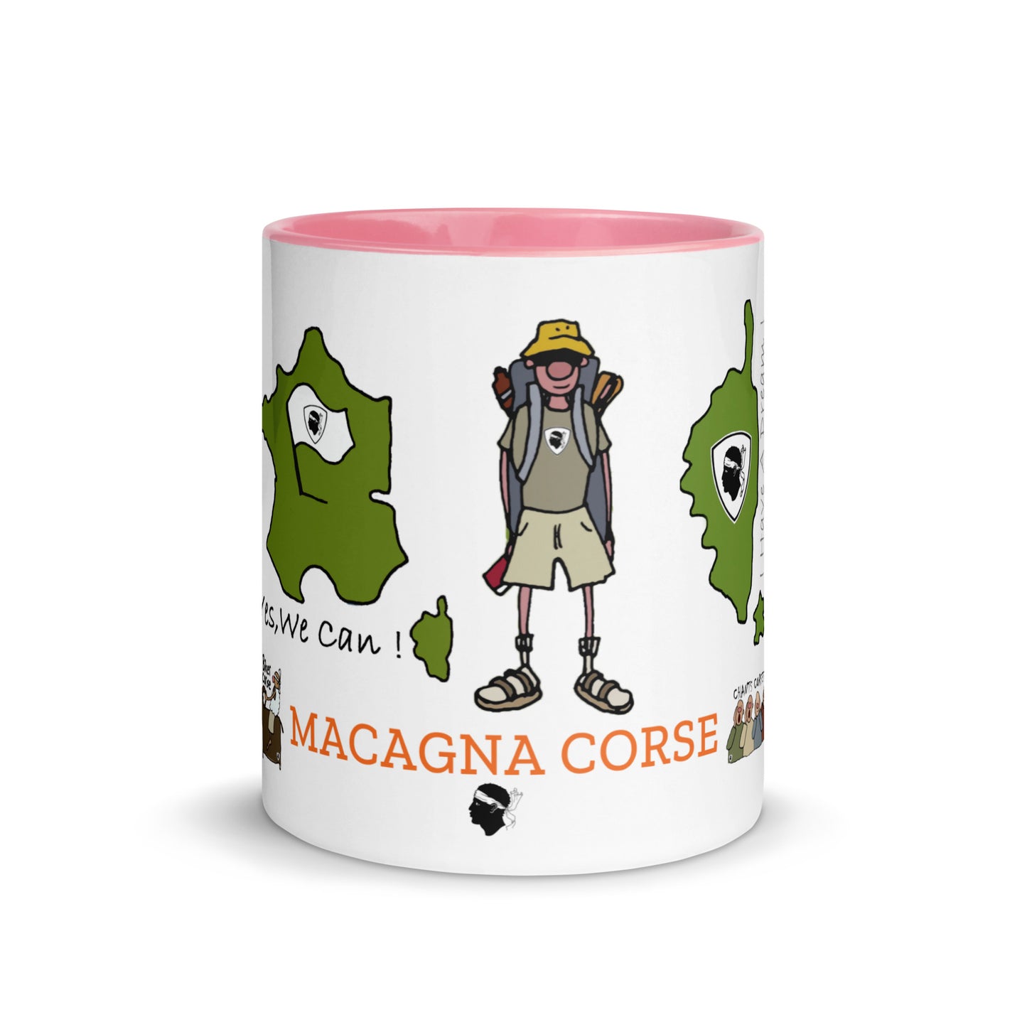 Mug à Intérieur Coloré Macagna Corse