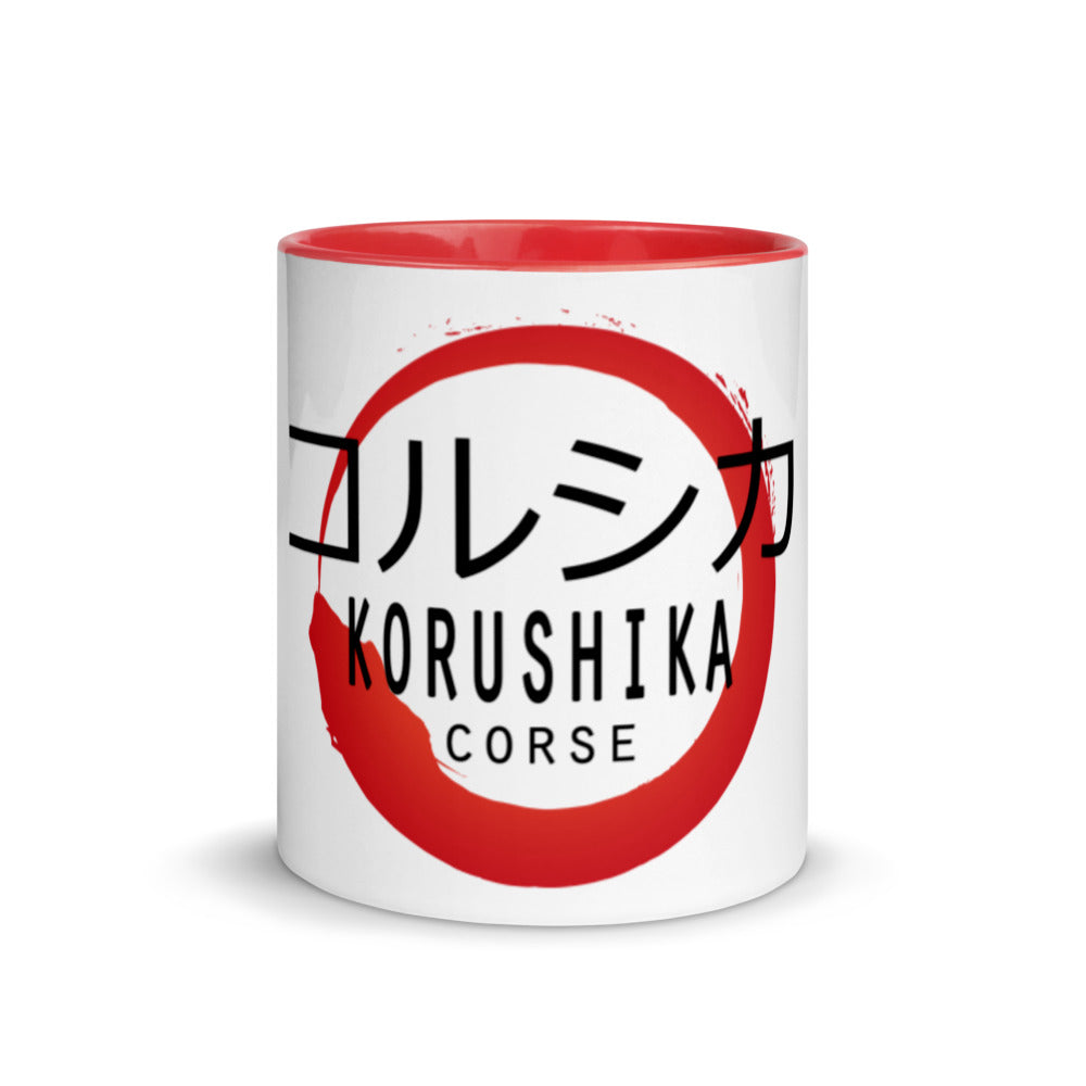 Mug à Intérieur Coloré Korushika (Corse en Japonnais) - Ochju Ochju Ochju Mug à Intérieur Coloré Korushika (Corse en Japonnais)