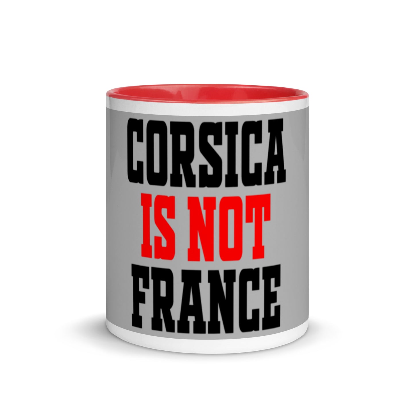 Mug à Intérieur Coloré Corsica is not France - Ochju Ochju Ochju Mug à Intérieur Coloré Corsica is not France