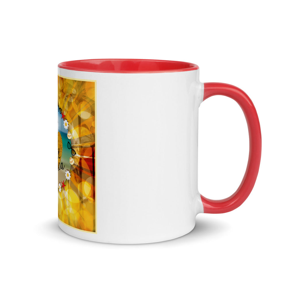 Mug I Love Corsica à Intérieur Coloré