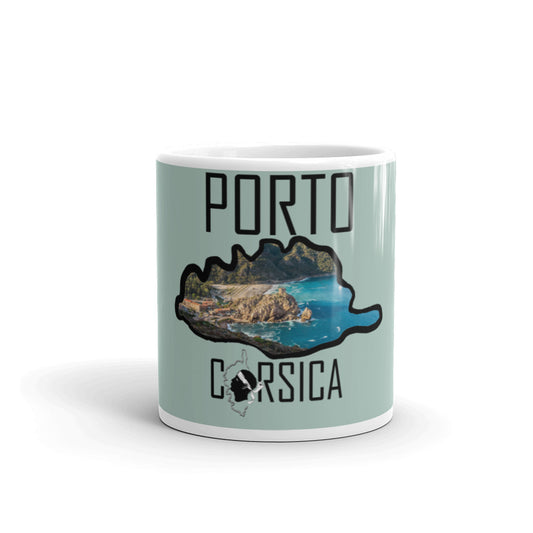 Mug Blanc Brillant Corsica Porto