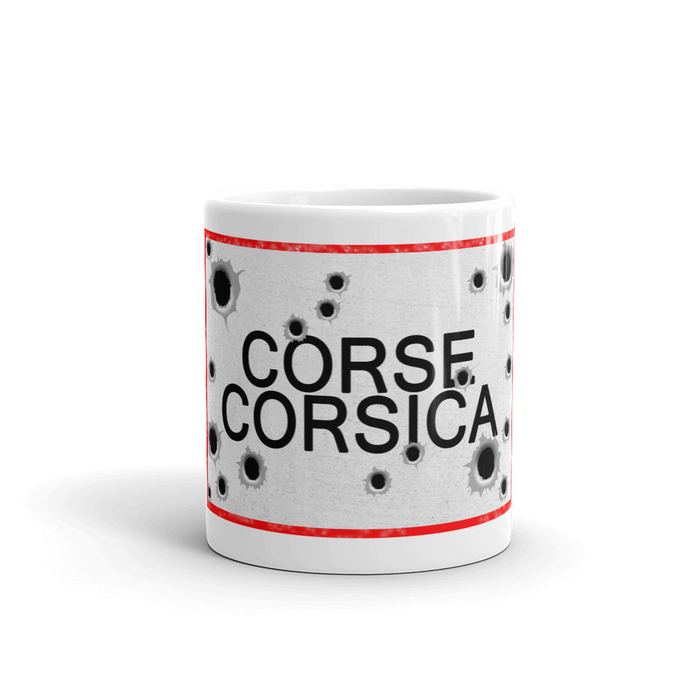 Mug Panneau Corse/Corsica