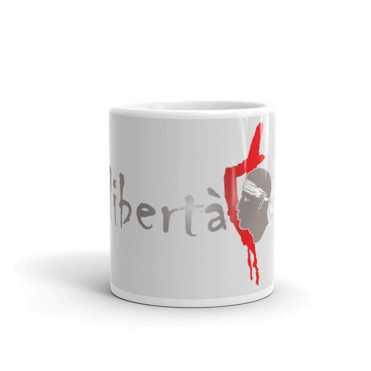 Mug Blanc Brillant Libertà Corsica