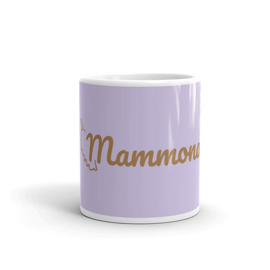 Mug Blanc Brillant Mammona (Mamie) - Ochju Ochju Ochju Mug Blanc Brillant Mammona (Mamie)