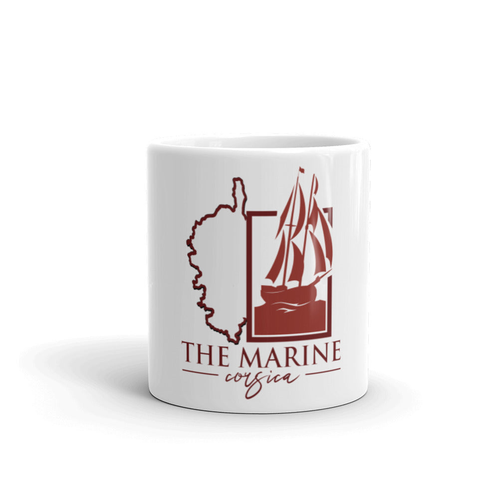 Mug Blanc Brillant The Marine Corsica - Ochju Ochju Ochju Mug Blanc Brillant The Marine Corsica