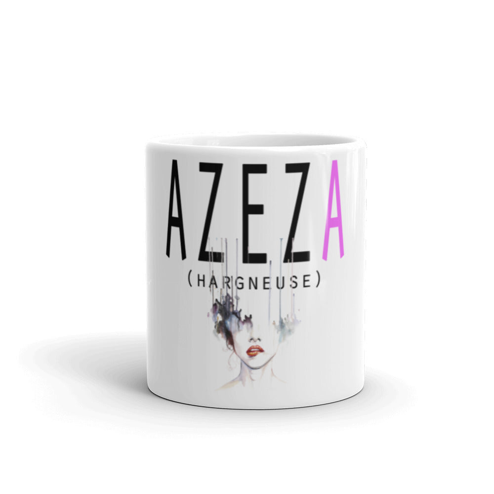 Mug Blanc Brillant AZEZA - Ochju Ochju Ochju Mug Blanc Brillant AZEZA