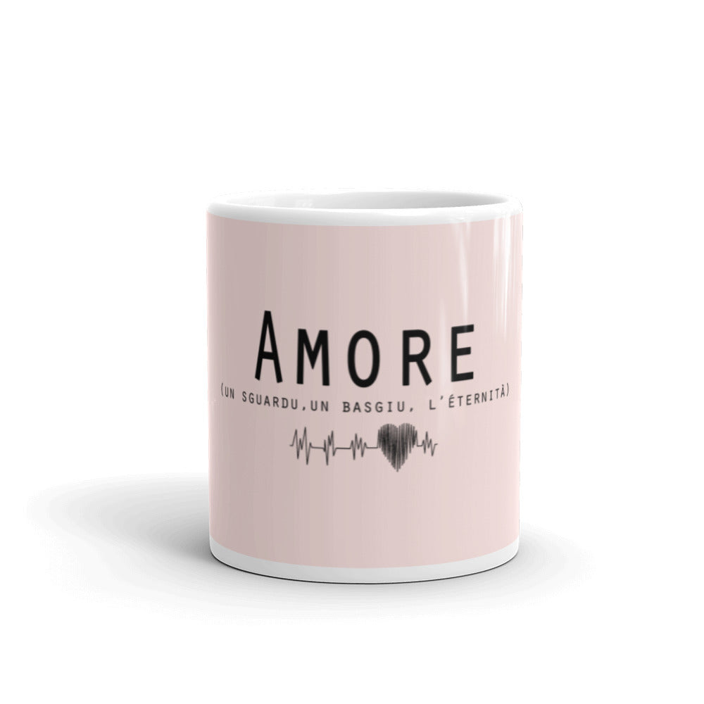 Mug Blanc Brillant Amore - Ochju Ochju Ochju Mug Blanc Brillant Amore