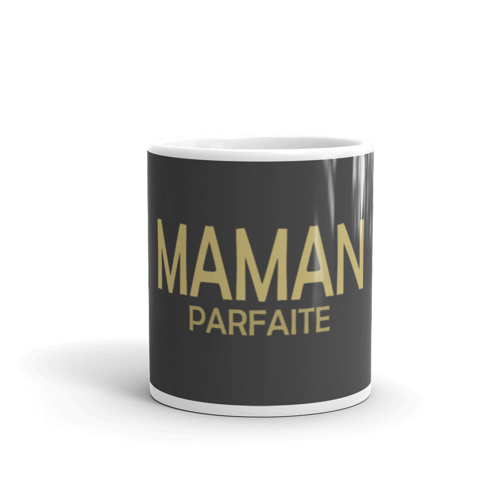 Mug Blanc Brillant Maman Parfaite - Ochju Ochju Ochju Mug Blanc Brillant Maman Parfaite