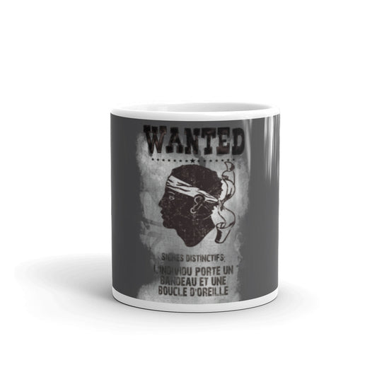 Mug Blanc Brillant Wanted !