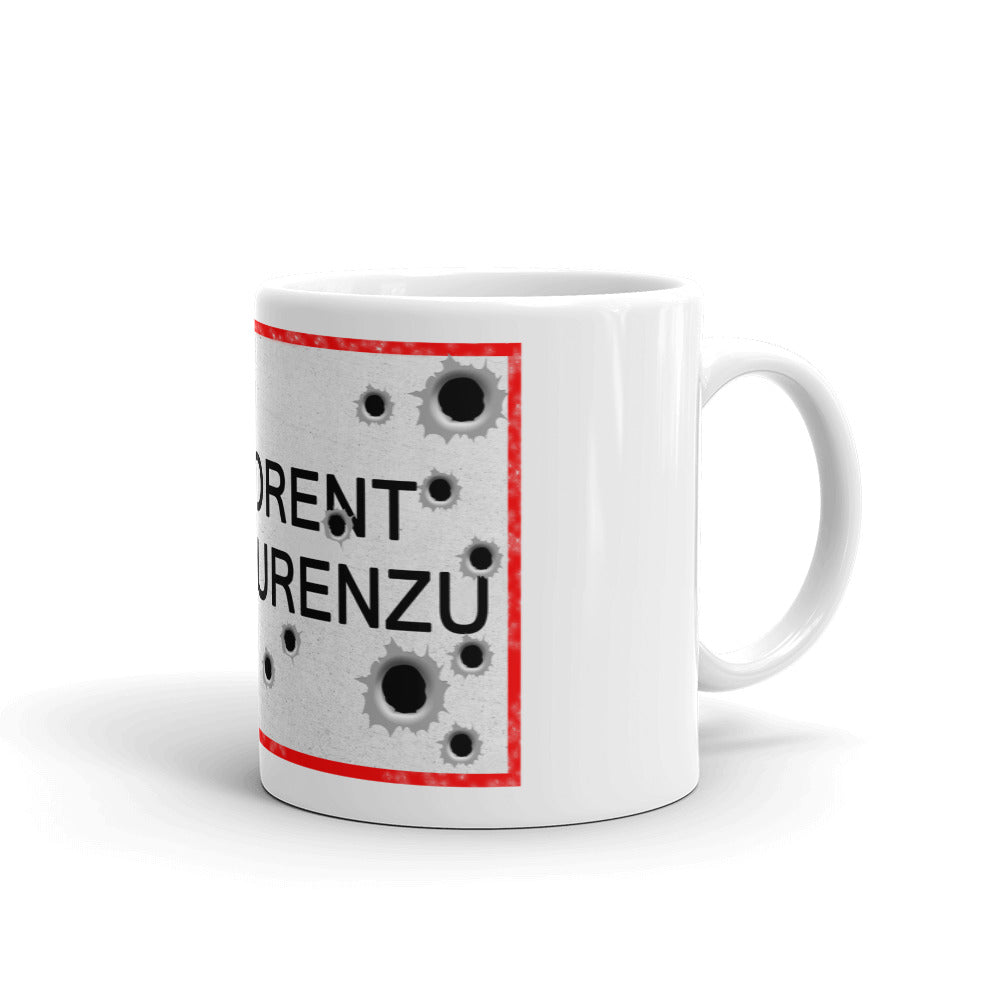 Mug Panneau St-florent/San Fiurenzu - Ochju Ochju 11 oz Ochju Souvenirs de Corse Mug Panneau St-florent/San Fiurenzu