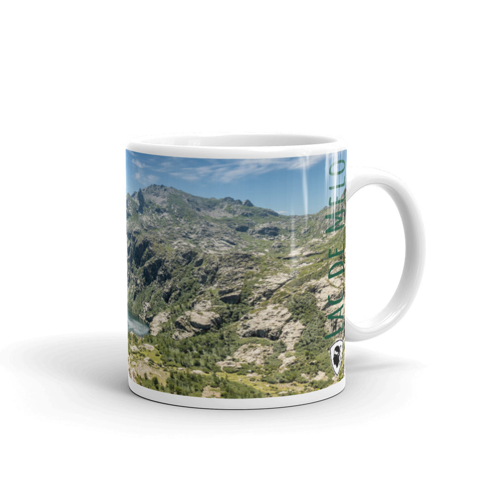 Mug Blanc Brillant Lac de Melo