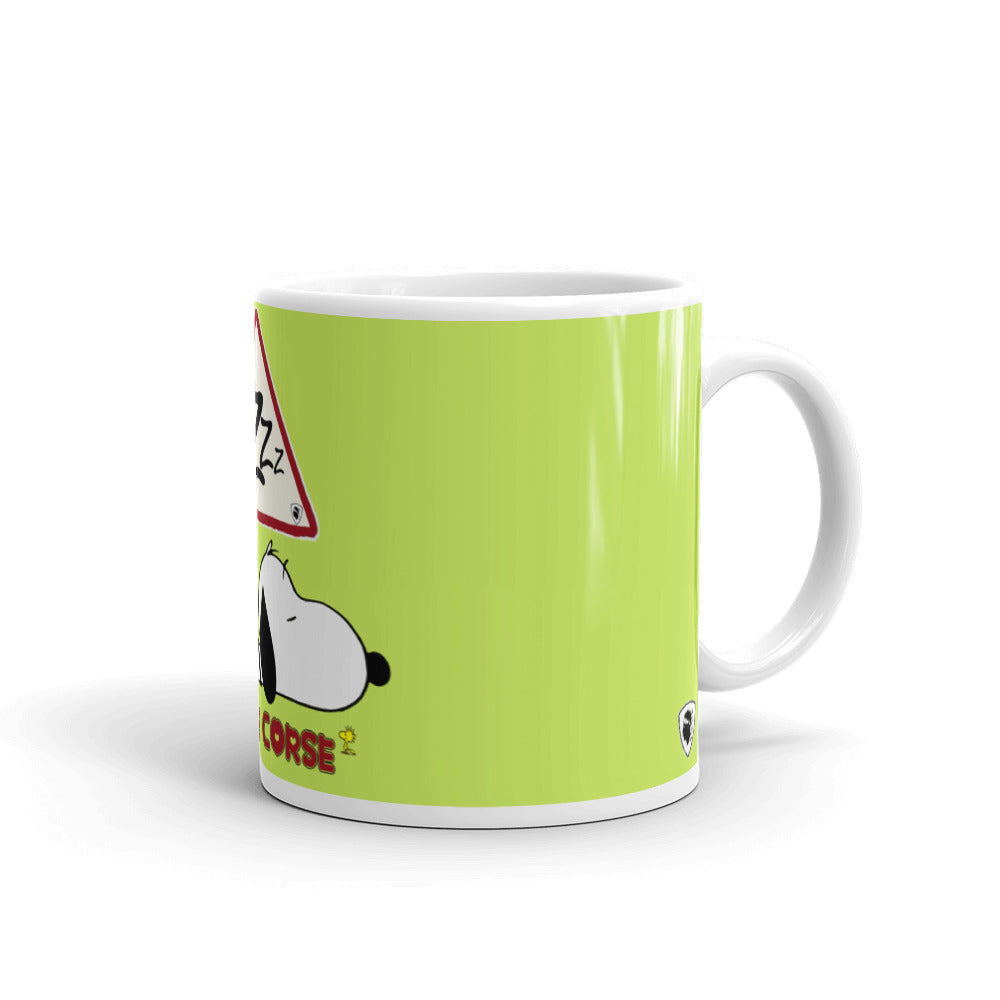 Mug Blanc Brillant Sieste Corse - Ochju Ochju 11 oz Ochju Mug Blanc Brillant Sieste Corse