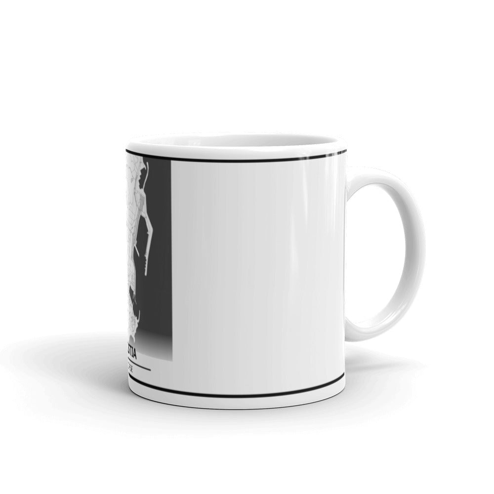 Mug Blanc Brillant Plan Bastia - Ochju Ochju 11 oz Ochju Mug Blanc Brillant Plan Bastia