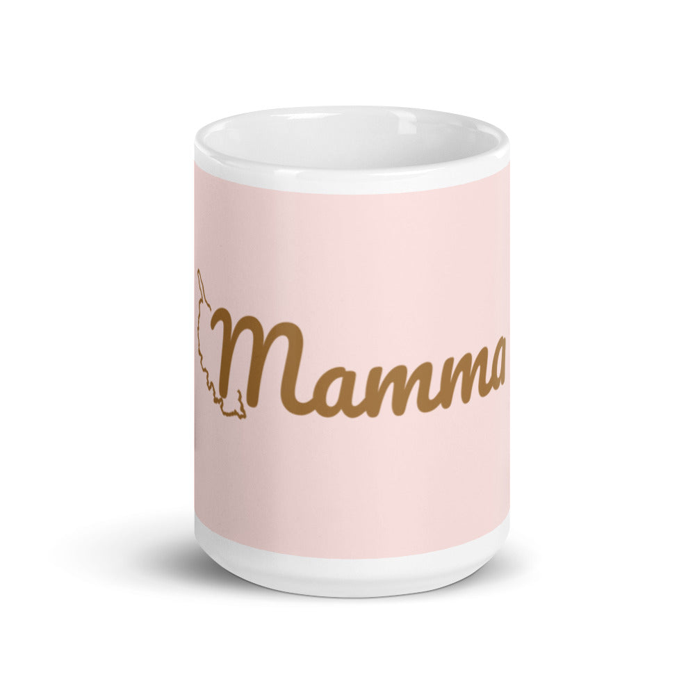 Mug Blanc Brillant Mamma (Maman) - Ochju Ochju Ochju Mug Blanc Brillant Mamma (Maman)