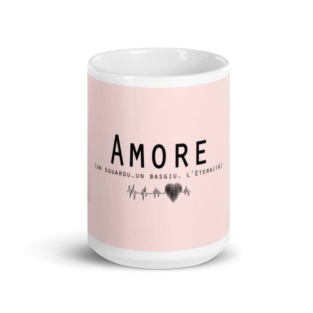 Mug Blanc Brillant Amore - Ochju Ochju Ochju Mug Blanc Brillant Amore