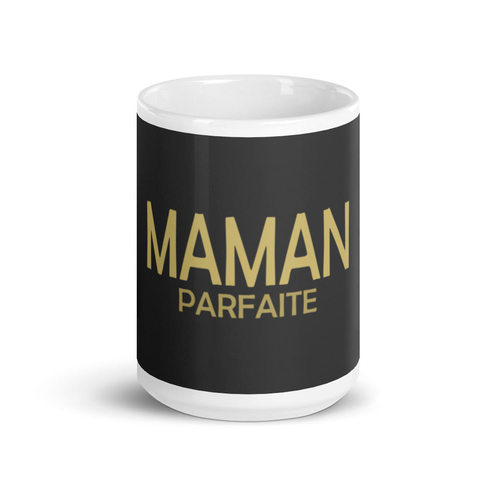 Mug Blanc Brillant Maman Parfaite - Ochju Ochju Ochju Mug Blanc Brillant Maman Parfaite