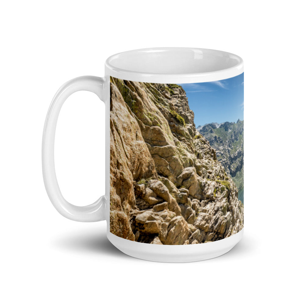 Mug Blanc Brillant Lac de Melo